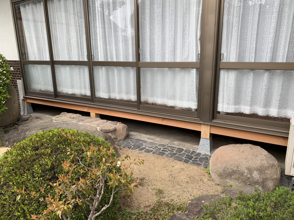 縁桁入替え - (有)高谷建設