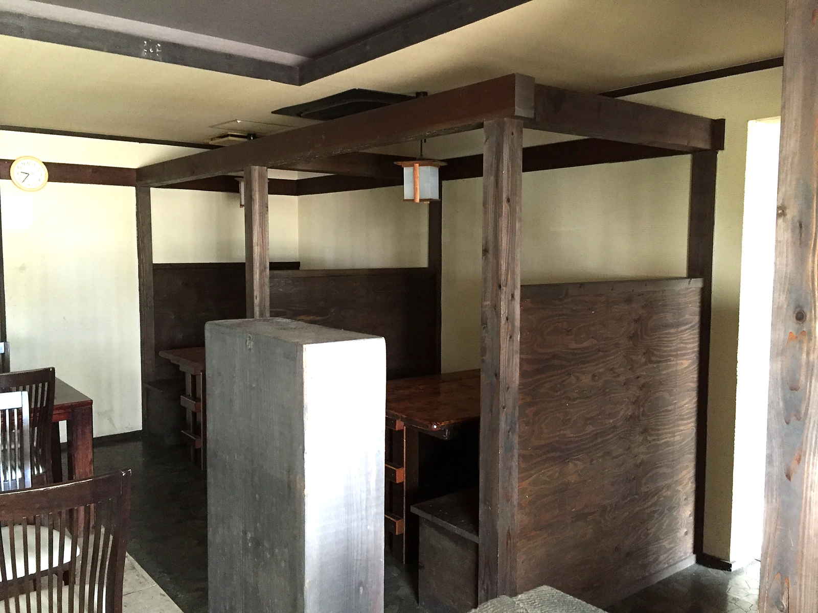 改装前の店舗の様子